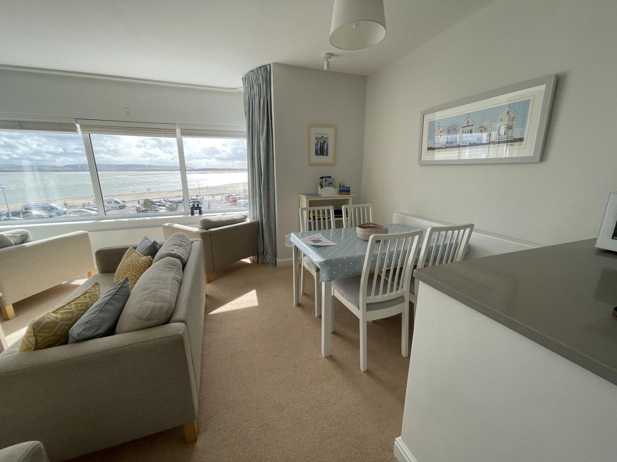 Lovely Seafront 2 Bedroom Apartment 4 Aberdyfi Dış mekan fotoğraf